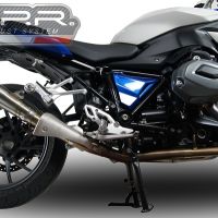 Escape compatível com Bmw R 1200 Rs Lc 2015-2016, Powercone Evo, Escape legal, homologado, silenciador com db killer removível e tubo de ligação específico 