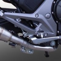 Escape compatível com Honda Nc 750 X - S Dct 2017-2015, Powercone Evo, Escape legal, homologado, silenciador com db killer removível e tubo de ligação específico 