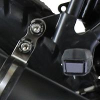 Escape compatível com Royal Enfield Himalayan 410 Diam.36mm 2017-2020, Albus Ceramic, Sistema homologado apenas para ruído, válido para mercados fora da UE Silencioso com tubo de ligação 