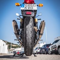 Escape compatível com Royal Enfield Interceptor 650 2021-2025, Deeptone Inox, Escape duplo, não legal para os países membros da UE, incluindo db killers removíveis e tubos de ligação 