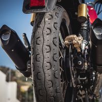 Escape compatível com Royal Enfield Interceptor 650 2021-2025, Furore Evo4 Nero, Escape duplo, não legal para os países membros da UE, incluindo db killers removíveis e tubos de ligação 