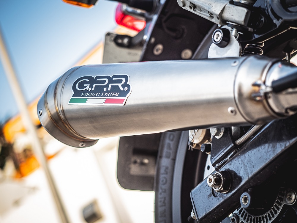 Escape compatível com Royal Enfield Interceptor 650 2021-2025, Powercone Evo, Escape duplo, não legal para os países membros da UE, incluindo db killers removíveis e tubos de ligação 