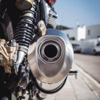 Escape compatível com Royal Enfield Interceptor 650 2019-2020, Satinox, Escape duplo, não legal para os países membros da UE, incluindo db killers removíveis e tubos de ligação 