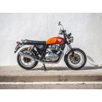 GPR escape compatível com Royal Enfield Continental 650 2019-2020, Ultracone, Escape duplo, não legal para os países membros da UE, incluindo db killers removíveis e tubos de ligação 