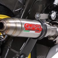 Escape compatível com Bmw S 1000 Rr 2009-2011, Deeptone Inox, Escape legal, homologado, silenciador com db killer removível e tubo de ligação específico 