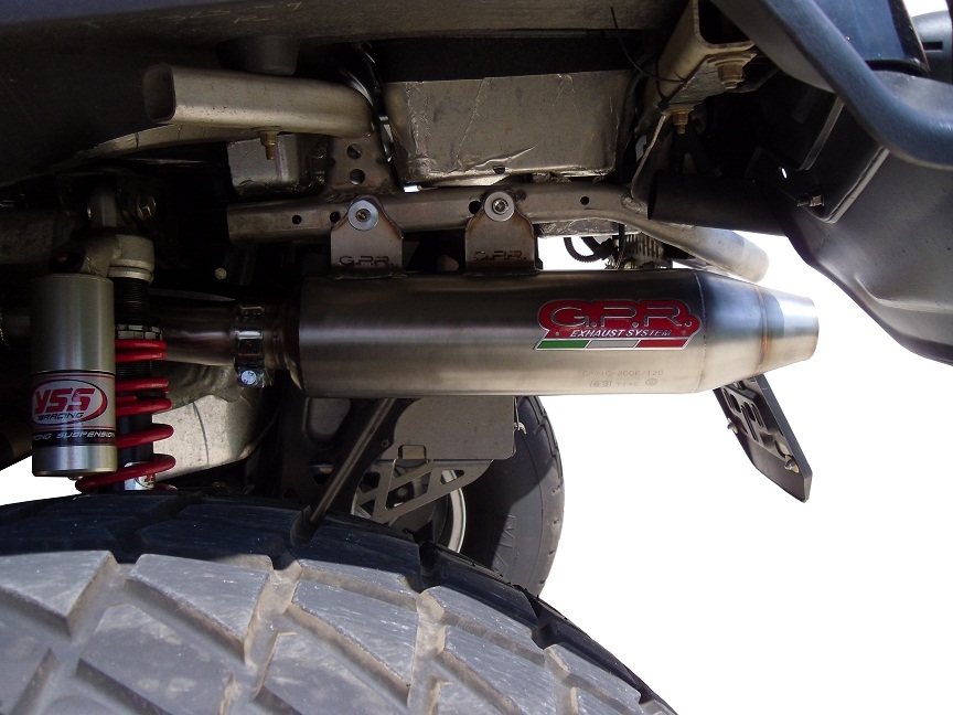 Escape compatível com Can Am Outlander 800 XMR 2012-2016, Deeptone Atv, Escape legal, homologado, silenciador com db killer removível e tubo de ligação específico 