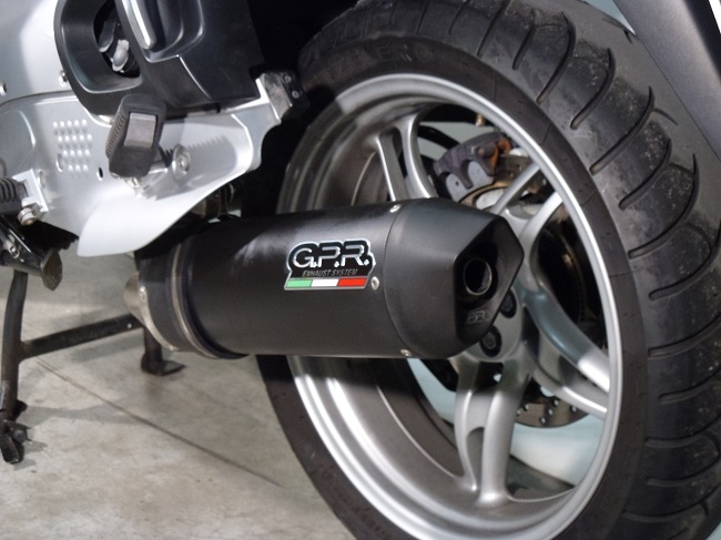 Escape compatível com Bmw R 1150 Rt 2000-2006, Furore Nero, Escape legal, homologado, silenciador com db killer removível e tubo de ligação específico 