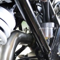 GPR escape compatível com  Husqvarna Svartpilen 401 2018-2019, Powercone Evo, Escape homologado semi-completo com db killer removível e com catalisador 