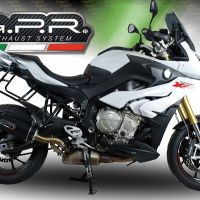 Escape compatível com Bmw S 1000 XR -M 2015-2016, Furore Nero, Escape legal, homologado, silenciador com db killer removível e tubo de ligação específico 