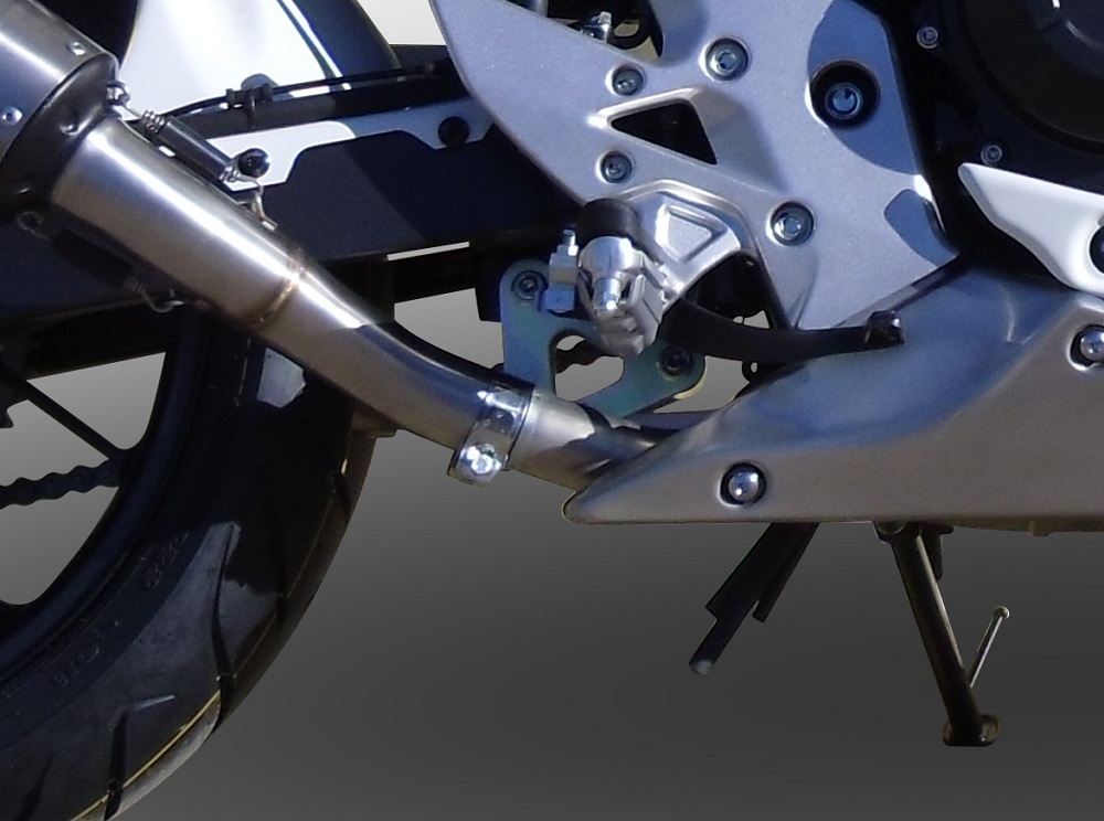 Escape compatível com Honda Cb 400 F 2013-2015, Albus Ceramic, Escape legal, homologado, silenciador com db killer removível e tubo de ligação específico 