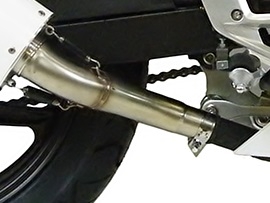 Escape compatível com Honda Cbr 300 R 2014-2016, Albus Ceramic, Escape legal, homologado, silenciador com db killer removível e tubo de ligação específico 
