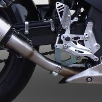 Escape compatível com Honda Cbr 500 R 2019-2022, Albus Evo4, Escape legal, homologado, silenciador com db killer removível e tubo de ligação específico 