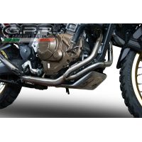 GPR escape compatível com Honda Crf 1000 L Africa Twin 2015-2017, Decatalizzatore, Sistema racing Sistema de tubo para eliminar o catalisador 