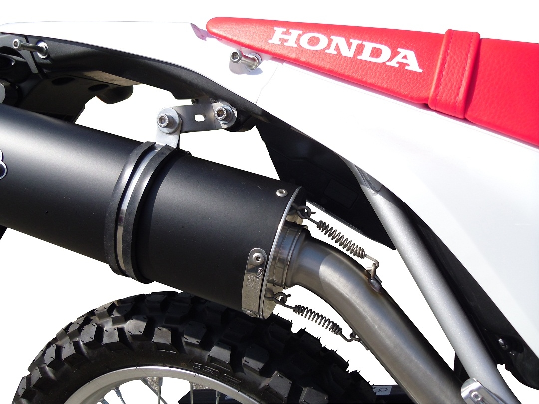 Escape compatível com Honda Crf 250 L 2013-2016, Albus Ceramic, Escape completo, não legal para países da UE, com db killer removível 