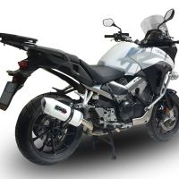 Escape compatível com Honda Vfr 800 X Crossrunner 800 2015-2016, Albus Ceramic, Escape legal, homologado, silenciador com db killer removível e tubo de ligação específico 