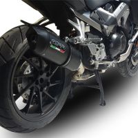 Escape compatível com Honda Vfr 800 X Crossrunner 800 2015-2016, Furore Nero, Escape legal, homologado, silenciador com db killer removível e tubo de ligação específico 