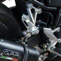 Escape compatível com Honda Cb 500 X 2016-2018, Albus Evo4, Escape legal, homologado, silenciador com db killer removível e tubo de ligação específico 