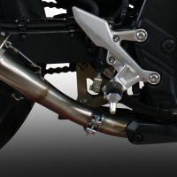 Escape compatível com Honda Cb 500 X 2016-2018, Albus Evo4, Escape legal, homologado, silenciador com db killer removível e tubo de ligação específico 