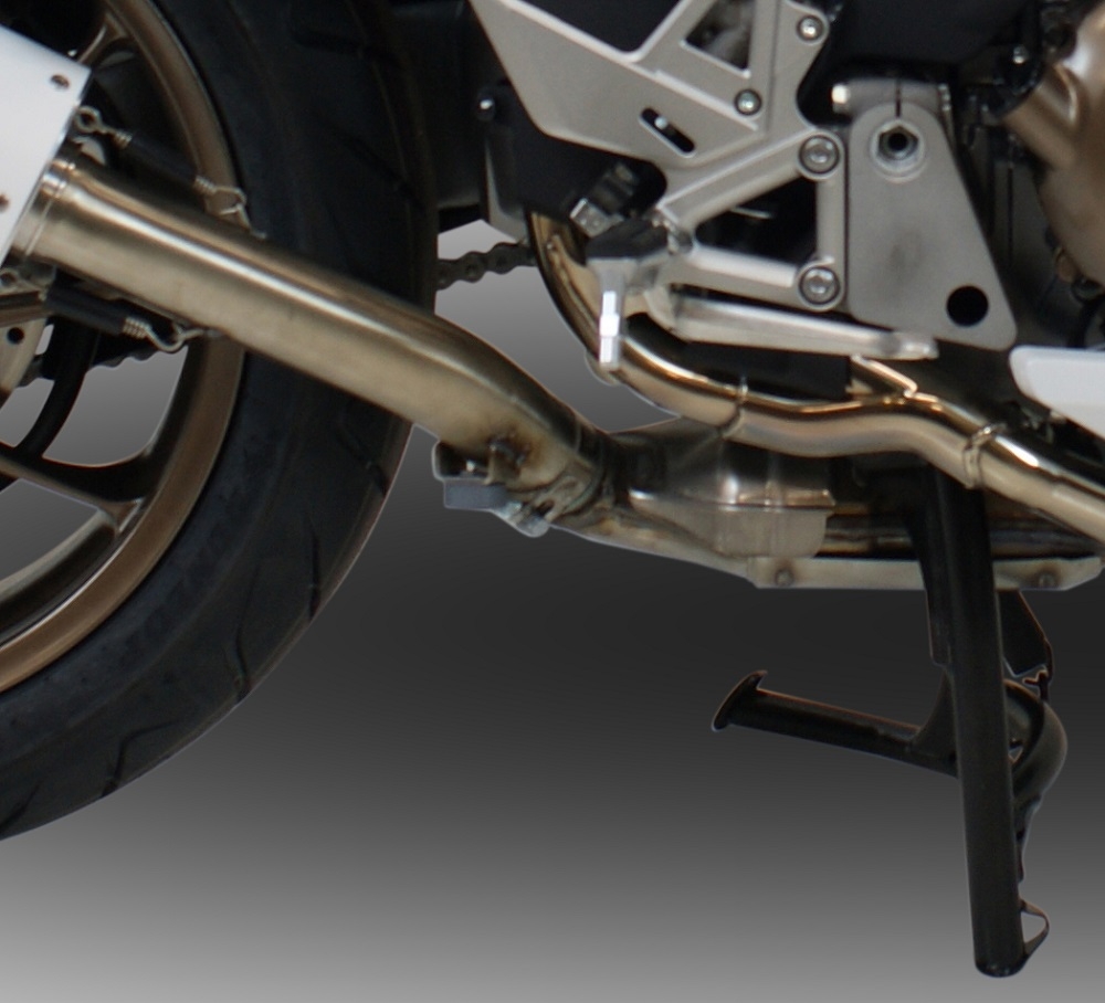 Escape compatível com Honda Vfr 800 F 2017-2020, Albus Evo4, Escape legal, homologado, silenciador com db killer removível e tubo de ligação específico 