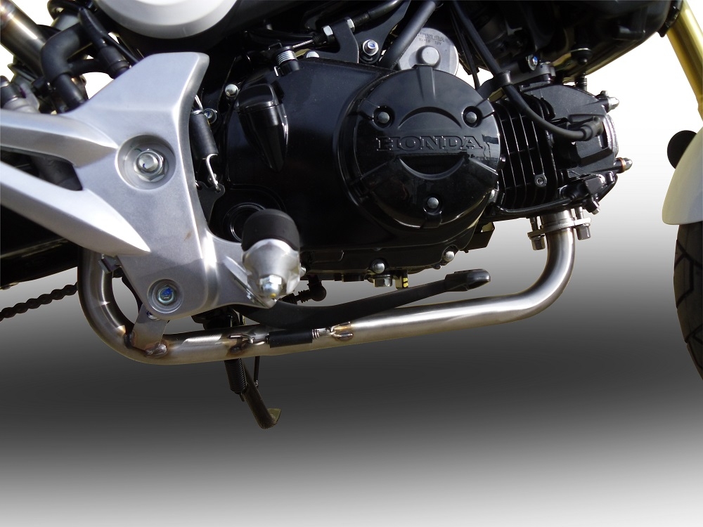 Escape compatível com Honda Msx - Grom 125 2013-2017, Decatalizzatore, Sistema racing Sistema de tubo para eliminar o catalisador 
