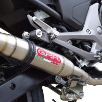 Escape compatível com Honda Nc 750 X - S Dct 2021-2023, Deeptone Inox, Escape legal, homologado, silenciador com db killer removível e tubo de ligação específico 