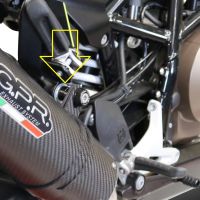 Escape compatível com Husqvarna Svartpilen 701 2018-2020, Albus Evo4, Escape legal, homologado, silenciador com db killer removível e tubo de ligação específico 