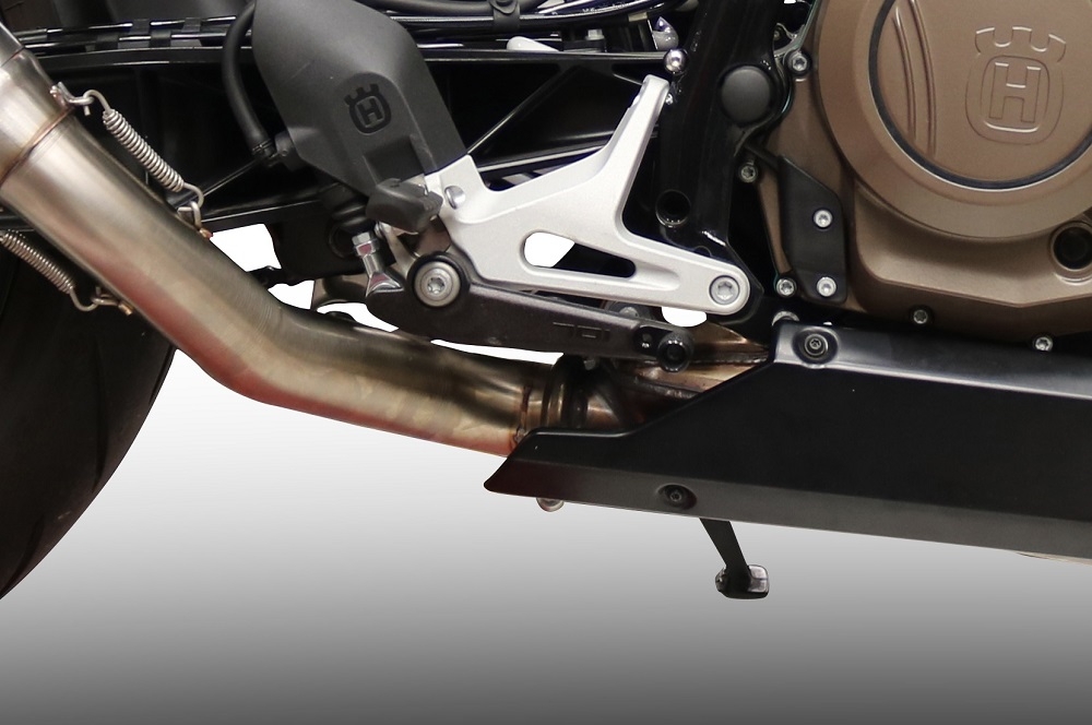 Escape compatível com Husqvarna Svartpilen 701 2018-2020, Albus Evo4, Escape legal, homologado, silenciador com db killer removível e tubo de ligação específico 