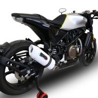 Escape compatível com Husqvarna Svartpilen 701 2018-2020, Albus Evo4, Escape legal, homologado, silenciador com db killer removível e tubo de ligação específico 