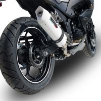 Escape compatível com Kawasaki Z 300 2014-2017, Albus Ceramic, Escape legal, homologado, silenciador com db killer removível e tubo de ligação específico 