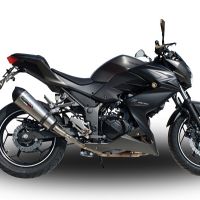 GPR escape compatível com  Kawasaki Z 300 2014-2017, New Grand Prix Evo Titanium, Sistema racing Silencioso com tubo de ligação 