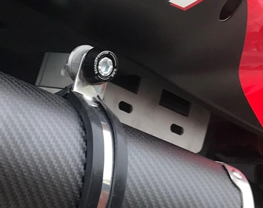 Escape compatível com Honda Vtr 1000 Sp-1 RC51 2000-2001, Satinox , Par de silenciosos de escape homologadas, com db killer removível e tubos de ligação específicos 