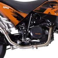 Escape compatível com Ktm Supermoto 690 2007-2009, Powercone Evo, Sistema homologado,legal, linha completa, incluindo db killer removível mais coletor 