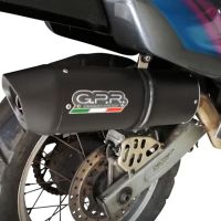 Escape compatível com Yamaha Xtz 750 Supertenere 1989-1997, Furore Nero, Escape legal, homologado, silenciador com db killer removível e tubo de ligação específico 