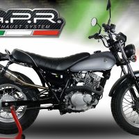 Escape compatível com Suzuki Rv 200 Van Van 2016-2017, Deeptone Inox, Escape legal, homologado, silenciador com db killer removível e tubo de ligação específico 