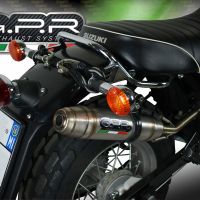 Escape compatível com Suzuki Rv 200 Van Van 2016-2017, Deeptone Inox, Escape legal, homologado, silenciador com db killer removível e tubo de ligação específico 