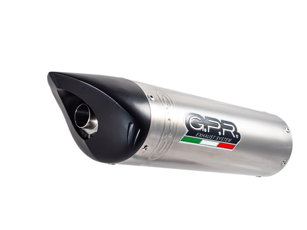 Escape compatível com Benelli Tre K 1130 2006-2016, Tiburon Titanium, Escape legal, homologado, silenciador com db killer removível e tubo de ligação específico 