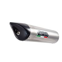 GPR escape compatível com Honda Cbr 1000 RR 2004-2007, Tiburon Titanium, Escape legal, homologado, silenciador com db killer removível e tubo de ligação específico 