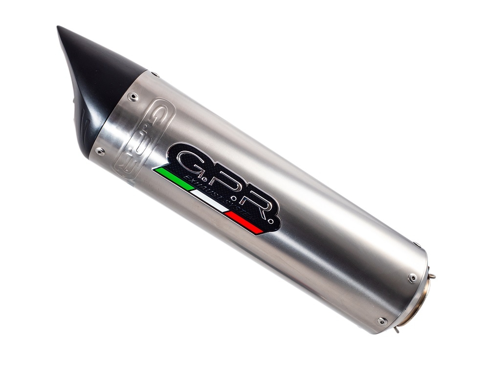 Escape compatível com Benelli Tre K 1130 2006-2016, Tiburon Titanium, Escape legal, homologado, silenciador com db killer removível e tubo de ligação específico 