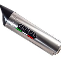 Escape compatível com Benelli Tre K 1130 2006-2016, Tiburon Titanium, Escape legal, homologado, silenciador com db killer removível e tubo de ligação específico 