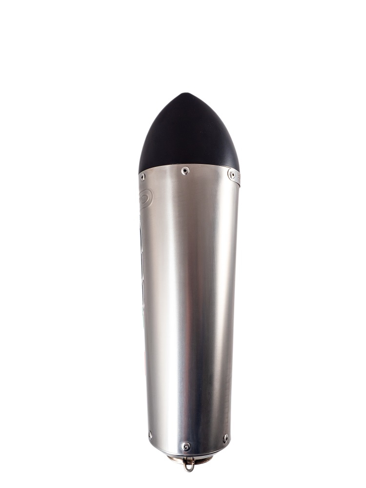 Escape compatível com Benelli Tre K 1130 2006-2016, Tiburon Titanium, Escape legal, homologado, silenciador com db killer removível e tubo de ligação específico 
