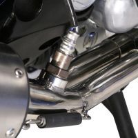 Escape compatível com Yamaha T-Max 500 2001-2011, Trioval, Sistema homologado,legal, linha completa, incluindo db killer removível mais coletor 