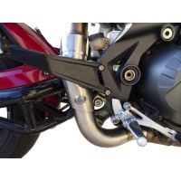 GPR escape compatível com Benelli Tre K 1130 2006-2016, Decatalizzatore, Sistema racing Sistema de tubo para eliminar o catalisador 