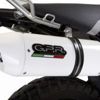 Escape compatível com Yamaha Tricker 250 2005-2008, Albus Ceramic, Sistema homologado,legal, linha completa, incluindo db killer removível mais coletor 