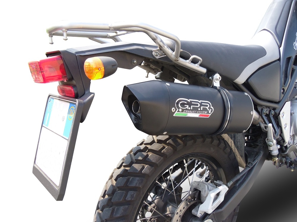 Escape compatível com Yamaha Tricker 250 2005-2008, Furore Nero, Escape legal, homologado, silenciador com db killer removível e tubo de ligação específico 