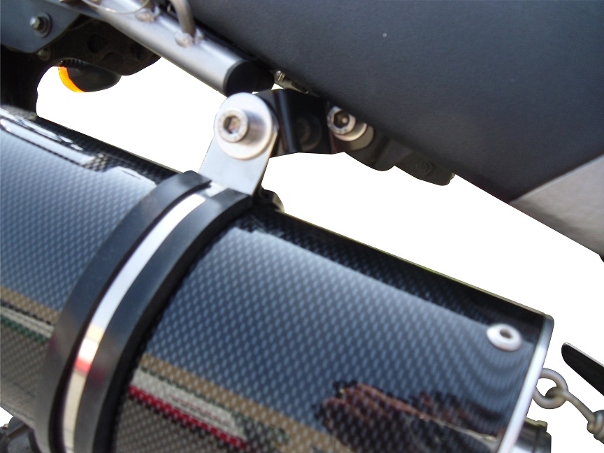 Escape compatível com Yamaha Tricker 250 2005-2008, Furore Nero, Escape legal, homologado, silenciador com db killer removível e tubo de ligação específico 