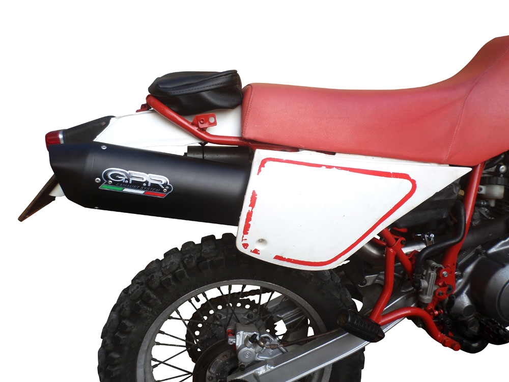 Escape compatível com Yamaha Tt 600 1983-1997, Furore Nero, Escape legal, homologado, silenciador com db killer removível e tubo de ligação específico 