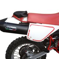 Escape compatível com Yamaha Tt 600 1983-1997, Furore Nero, Escape legal, homologado, silenciador com db killer removível e tubo de ligação específico 