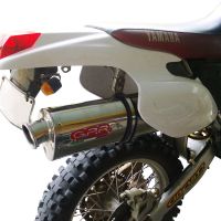 Escape compatível com Yamaha Tt 600 R - Tt 600 E 1998-2004, Trioval, Escape legal, homologado, silenciador com db killer removível e tubo de ligação específico 