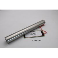 GPR escape compatível com Cafè Racer Cafè Racer -, Tubo inox D. 30mm X 1mm L.1000mm,  