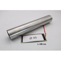 GPR escape compatível com Cafè Racer Cafè Racer -, Tubo inox D. 45mm X 1mm L.1000mm,  